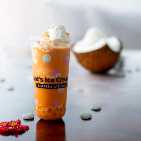 Coconut Thai Tea Ice Cream Float SP