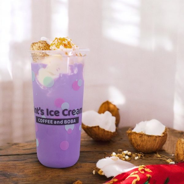 Taro Coconut Ice Cream Float SP